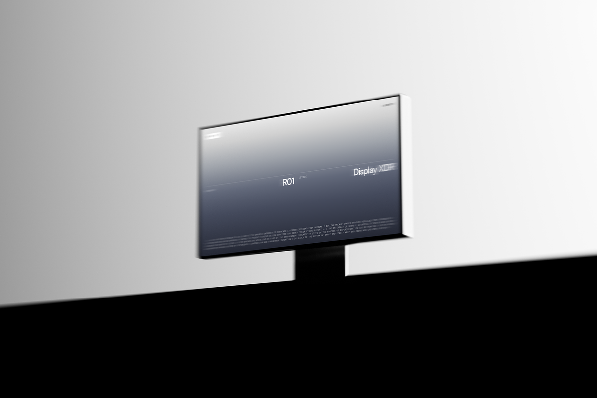 Display XDR Mockup Collection R01, a Mac Mockup by Lumatte (Photo 8 of 10)