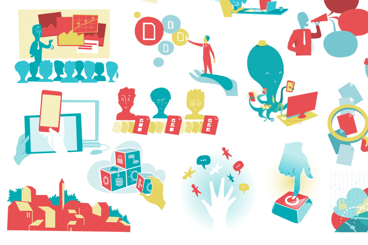 51 x Mktng & Communication Vectors, an Illustration by Hurcastock! (Photo 4 of 5)