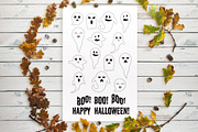 14 Ghosts Clipart, Halloween Clipart, an Illustration by The Digital Download Shop (Thumbnail 2 of 3)