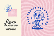 Vintage Stamp Texture Effects, a Layer Style Add-On by mockstar (Thumbnail 5 of 9)