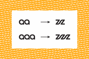 iBrand Ligature - Logo Font, a Font by LoneArmy (Thumbnail 7 of 9)