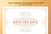 Wedding Invitation Suite, an Invitation Template by Vasya Kobelev (Thumbnail 3 of 9)