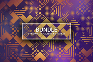 Bundle freeform Gradient and shapes!