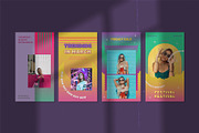 Retronoise Instagram Templates, a Social Media Template by Azruca (Thumbnail 3 of 9)