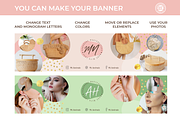 Editable ETSY shop branding kit, a Branding & Logo Template by Chakraborty Design (Thumbnail 7 of 9)