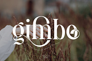 Gimbo Ligature Serif Typeface, a Serif Font by yaqublekker (Thumbnail 1 of 8)