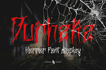 Durhaka - Horror Font Display
