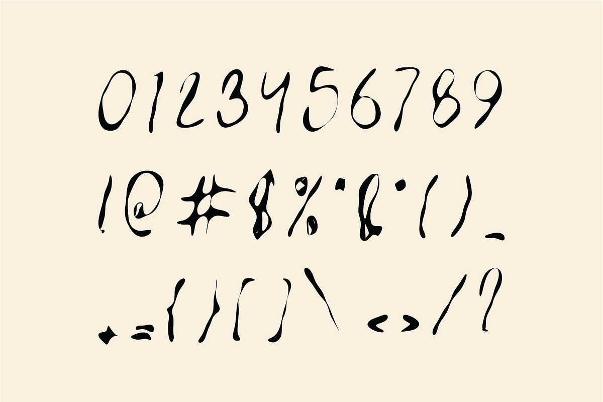 Candralum | A Ink Script Font, a Script Font by Berdansabersama (Photo 4 of 9)