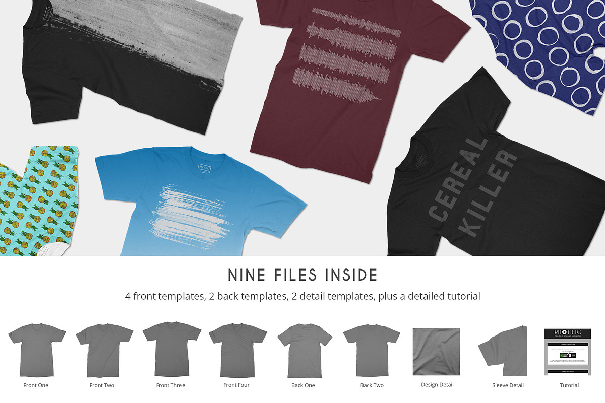 T-Shirt - Apparel Mockups, a Shirt Mockup by Photific (Photo 2 of 6)