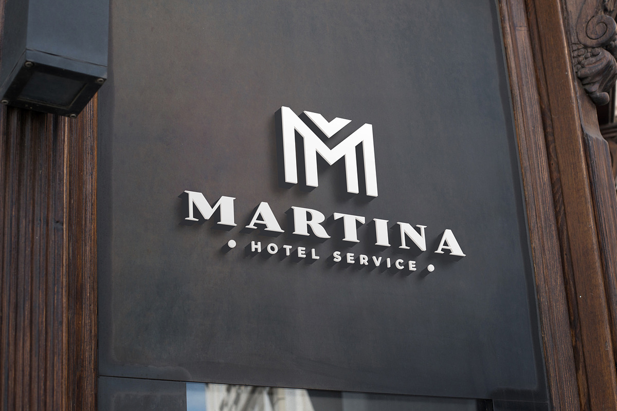 M Letter Logo Bundle Monogram Set, a Branding & Logo Template by Template Dealer (Photo 14 of 44)