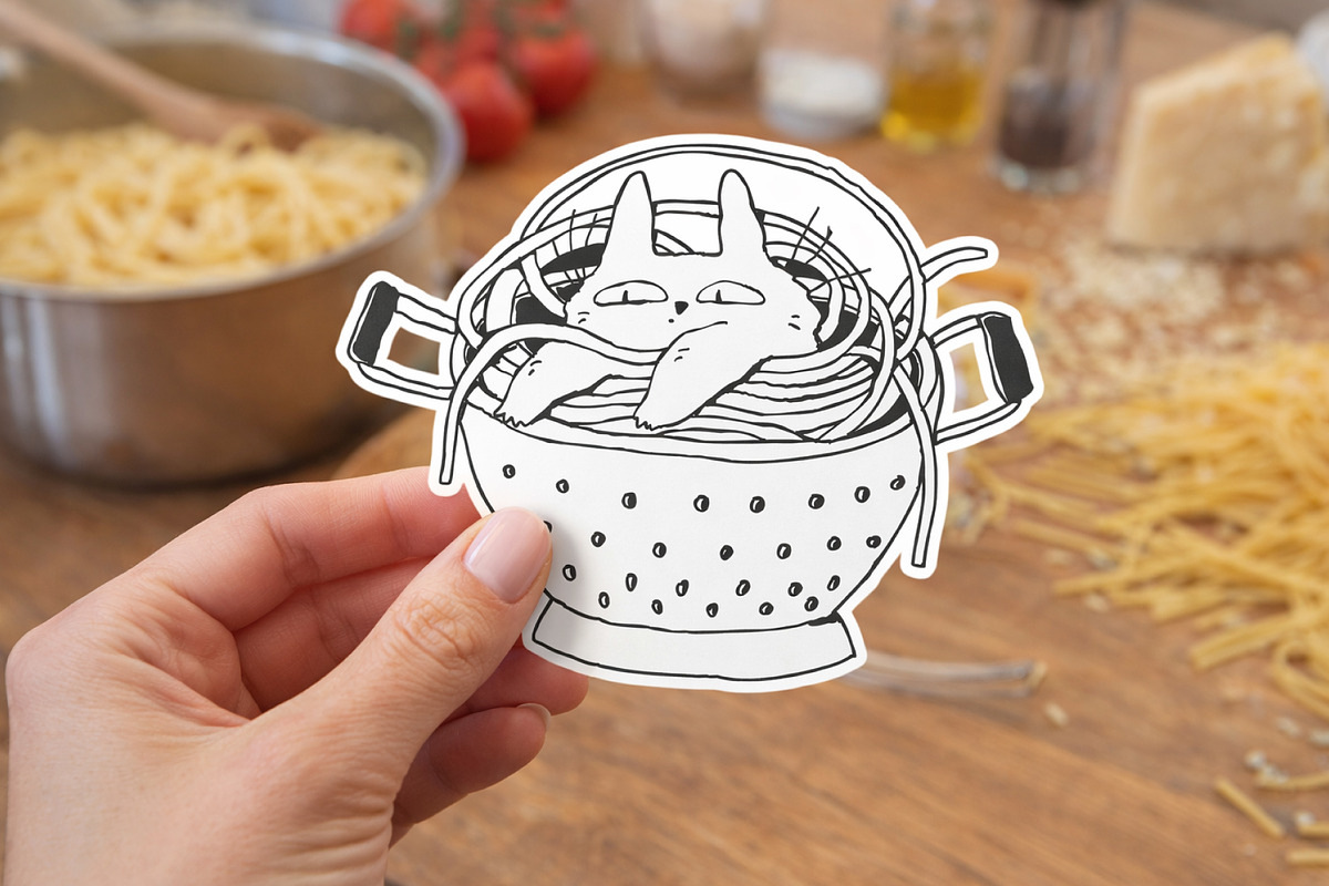 Pawsta Kitchen, an Illustration by Anastasiya Klempach (Photo 6 of 11)