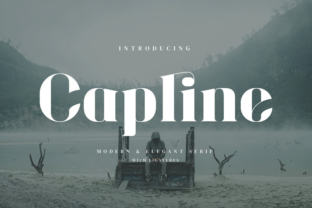 Capline - Stylish Serif Font, a Serif Font by Aqeel_Art (Photo 1 of 11)