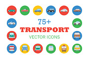 75+ Transport Vector Icons, an Emoji Icon by Creative Stall (Thumbnail 1 of 5)