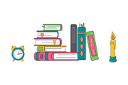 Books & Reading - Elements, Stickers, an Object Illustration by Verachana Dreams (Thumbnail 7 of 11)