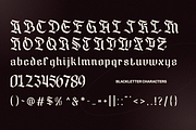 Avore - Font Duo Logo Branding, a Blackletter Font by Nirmana Visual (Thumbnail 7 of 11)