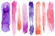 Colorful Watercolor Brush Stroke, an Illustration by Amazin_art (Thumbnail 6 of 7)