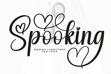Spooking | Script Font