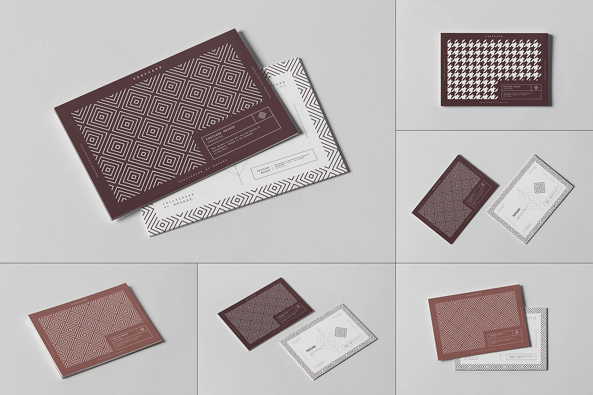 Postcard Mock-up, an Advertising Mockup by zippypixelstudio (Photo 1 of 8)