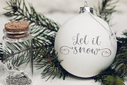 Winter Time. Decorative Script Font, a Script Font by CallMeStasia (Thumbnail 5 of 13)