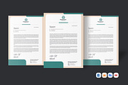 Urban Letterhead Template, a Resume Template by iDoodle Studio (Thumbnail 1 of 4)