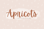 Apricots | A Handwritten Script Font, a Script Font by KA Designs (Thumbnail 1 of 12)