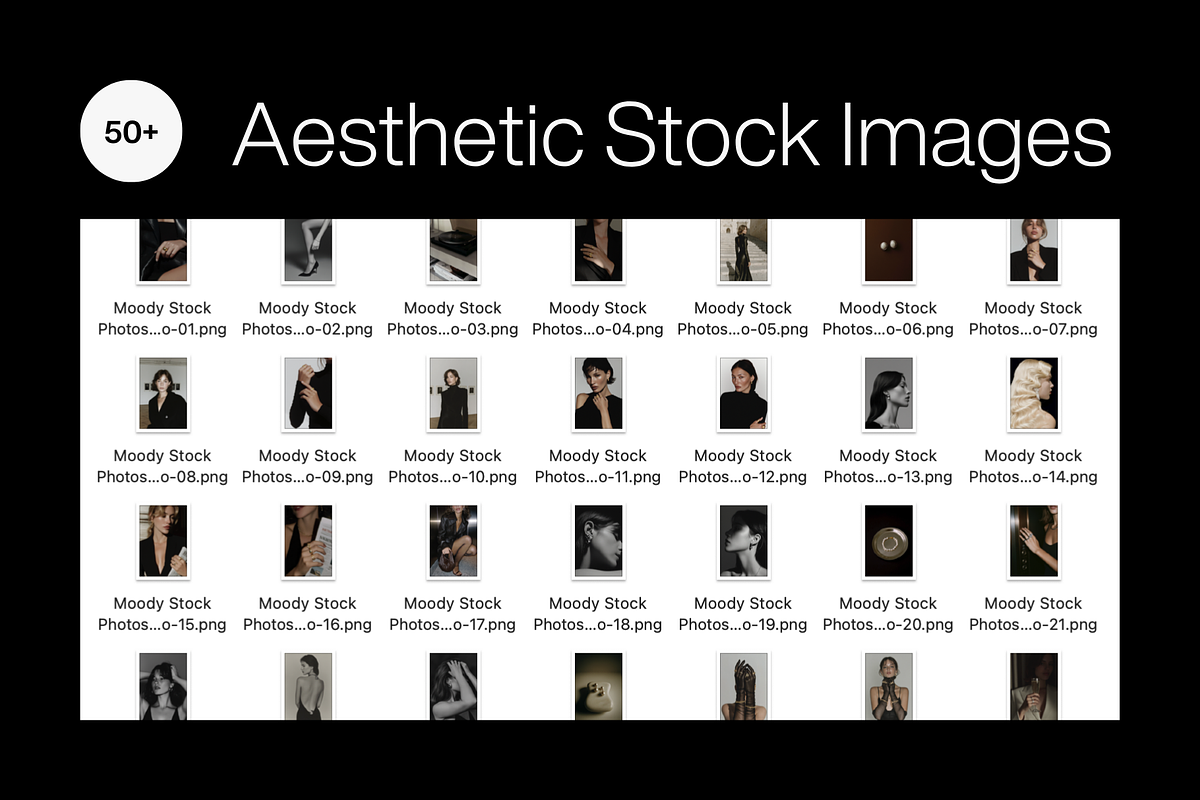 50 Moody Aesthetic Stock Images, a Beauty & Fashion Photo by Digital Asset Co (Photo 4 of 9)
