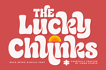 Lucky Chunks - Bold Retro Font