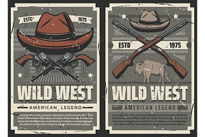 American Wild West Posters