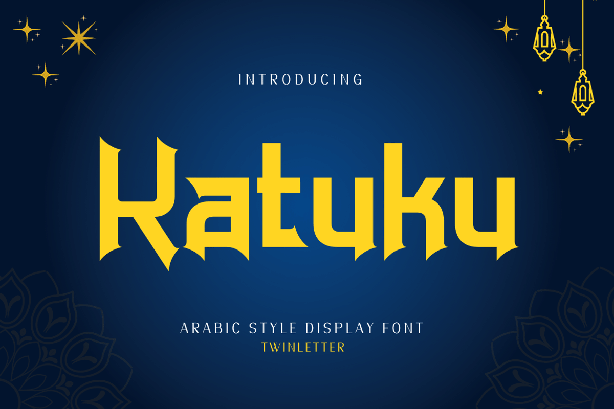 Katuku, a Serif Font by twinstd (Photo 1 of 12)