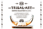 Africa - Tribal-art collection, a Decorative Illustration by Struvictory.art (Thumbnail 2 of 11)
