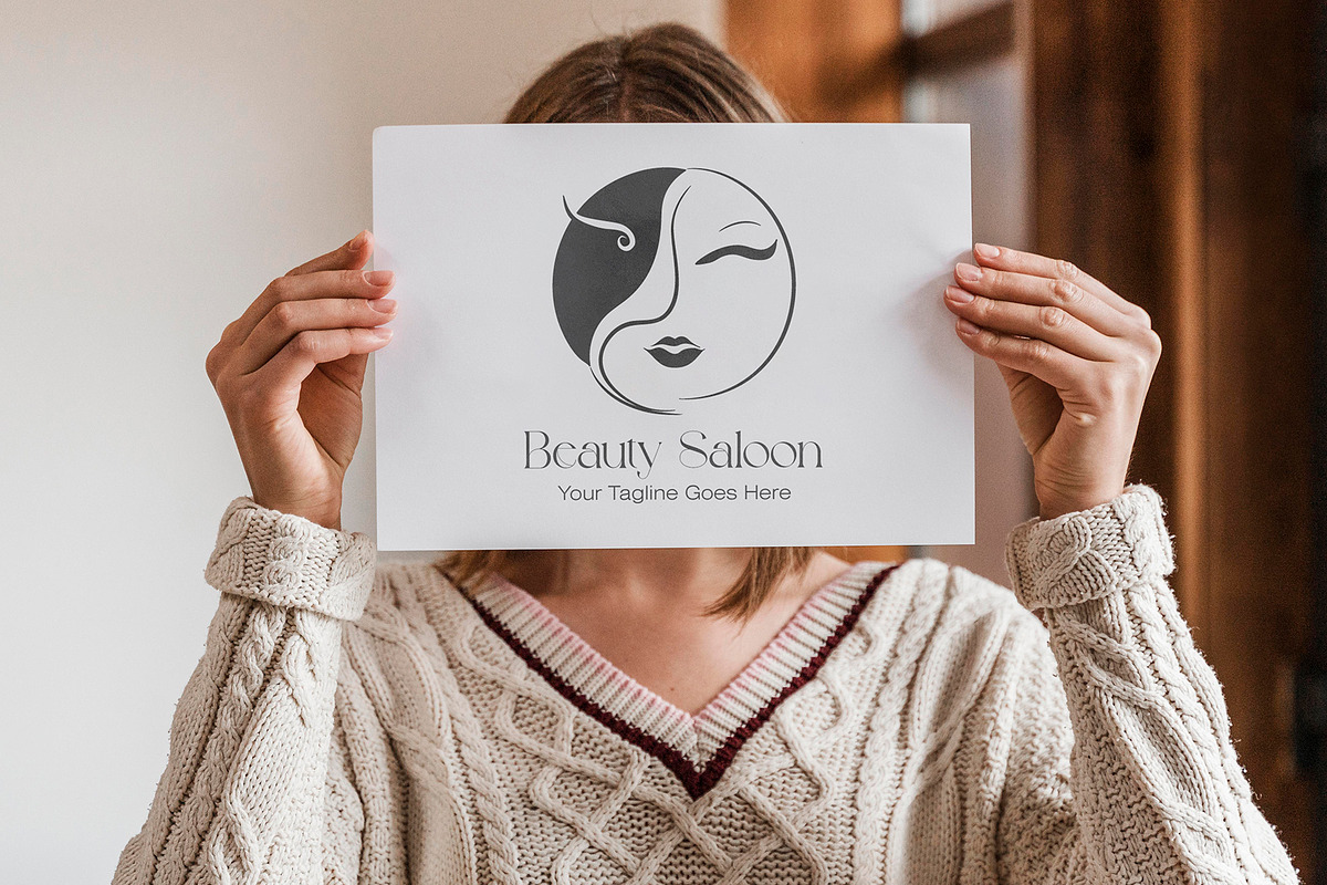 Modern Beauty Logo Design Template, a Branding & Logo Template by YUDesignStore (Photo 4 of 8)