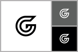 Modern Letter G in Circle Logo, a Branding & Logo Template by quadrazo