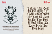 Oolivar Strenya - Gothic Blackletter, a Font by Dhabee (Thumbnail 8 of 15)