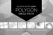 Light Polygon Mega Pack, a Pattern Graphic by bilmaw creative (Thumbnail 1 of 5)