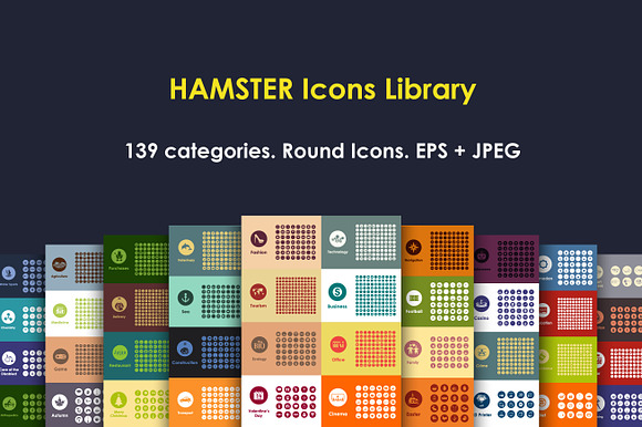 Hamster Round Icons Library