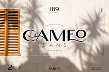 Cameo Sans Typeface