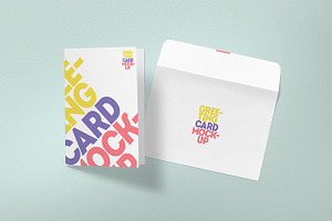 Greeting Card Mockups