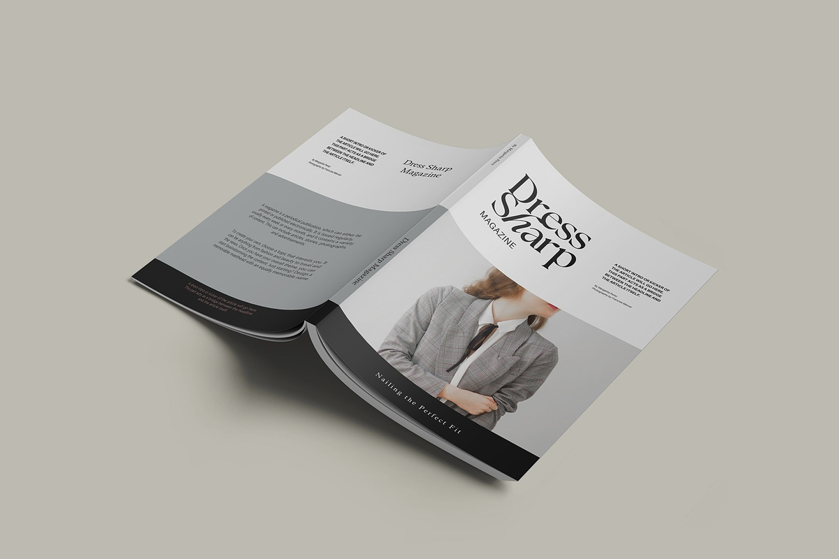 A4 Magazine Mockup, a Books & Magazine Mockup by Tahtagraphic (Photo 8 of 13)