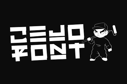 CEJO Graffiti Display Font, a Symbol Font by GRAPHLAB