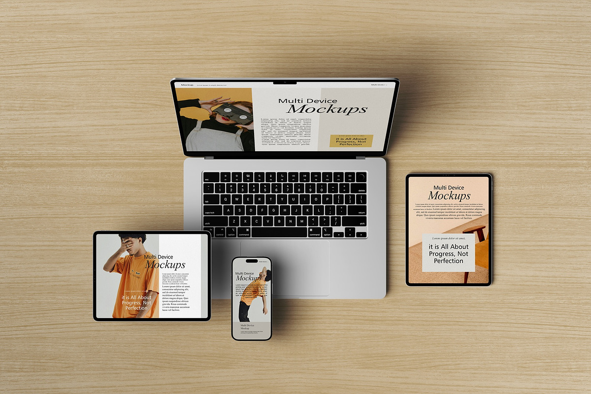 Multi Device Mockups, a Wearable Device Mockup by Tahtagraphic (Photo 7 of 10)