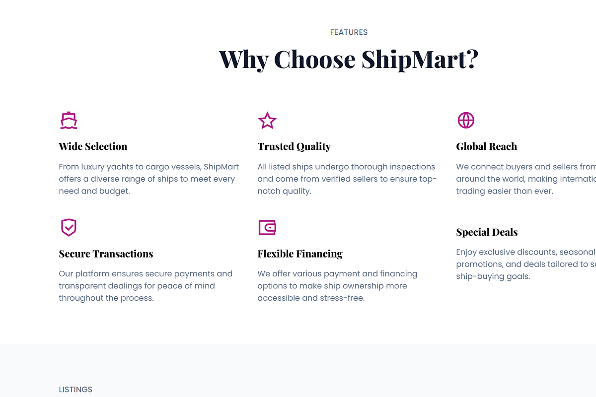 ShipMart-Modern Shipping  Template, a Landing Page Template by NomaTemplates (Photo 11 of 16)