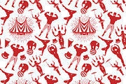 Circus pattern, a Pattern Graphic by Moloko88 (Thumbnail 2 of 4)