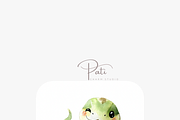 40 Cute Snake Clipart, an Animal Illustration by Pati Charm Studio (Thumbnail 7 of 9)