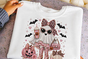 Cute Rhinestone Ghost PNG, a Seasonal Illustration by DreamCafeArt (Thumbnail 6 of 6)