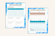 Medical Tracker Mega Bundle, a Stationery Template by Designmela01 (Thumbnail 2 of 10)