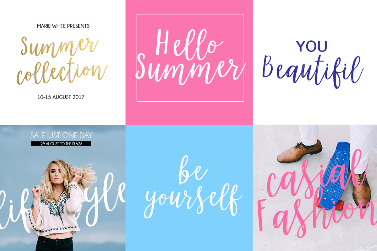 Marmelade Summer Handwritten Font preview 2