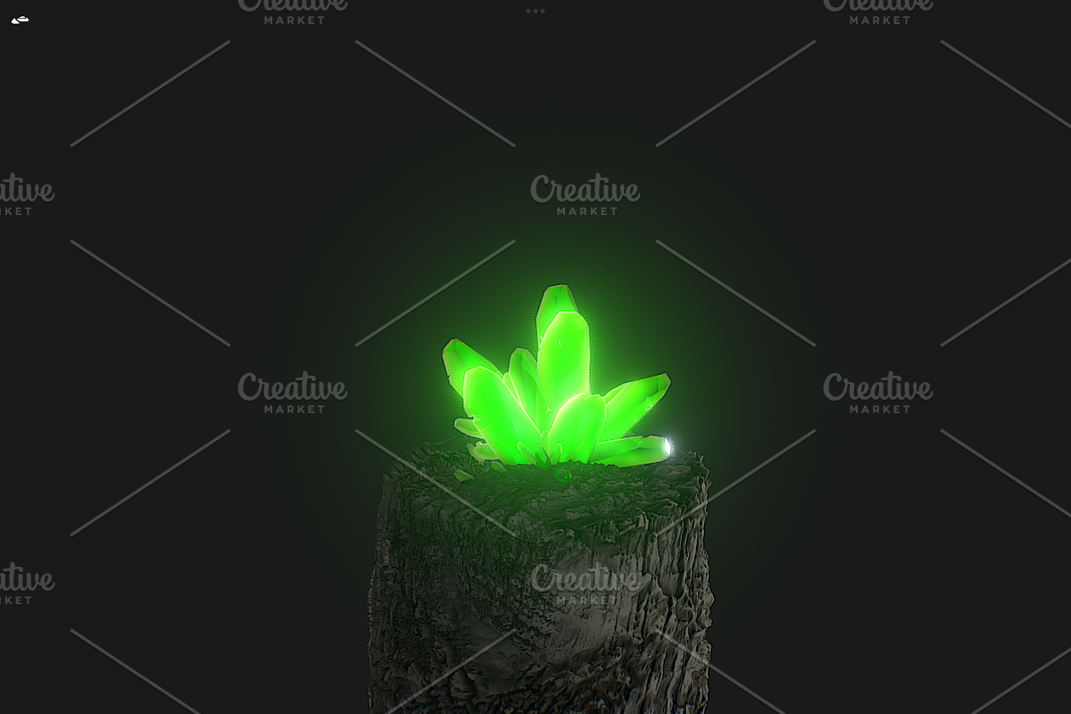 Crystal 3D High Poly, an Environmental 3D Model by Erdem Haksal (Photo 2 of 4)