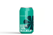 Soda Can Mockup, a Packaging Mockup by renderstockmarket (Thumbnail 4 of 4)