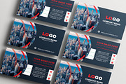 Professional and Stylish Vista, a Business Card Template by Vitoria's Collection (Thumbnail 1 of 3)
