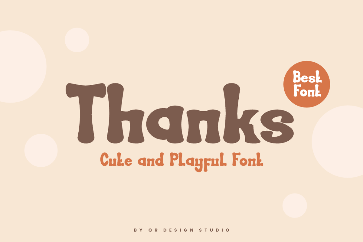 Funny Madone - Groovy & Cute Font, a Handwritten Font by QR Design Studio (Photo 7 of 7)